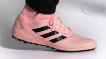   Adidas Predator Tango 18.3 TF rózsaszin-fekete műfüves cipő