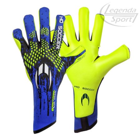 Hosoccer SSG Kontrol Knit Tech blue alert 2024 kék-sárga kapuskesztyű