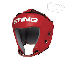 Sting Competition verseny fejvédő piros M