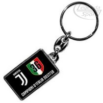 Juventus kulcstartó fekete szögletes