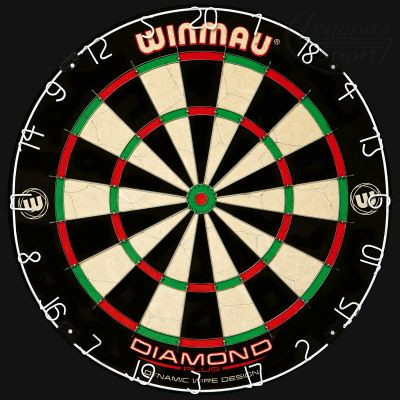 Dart tábla Winmau Diamond Plus Sisal, háromszögletű dróttal