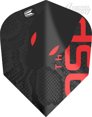 Darts toll Target Nathan Aspinall 80% Black 2023 Pro.Ultra No.6 fekete-piros