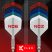 Darts toll és szár egyben Target K-Flex neonsárga No6 toll és hosszú szár
