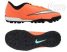 Nike JR Mercurial Vortex II TF korall-fekete műfüves cipő