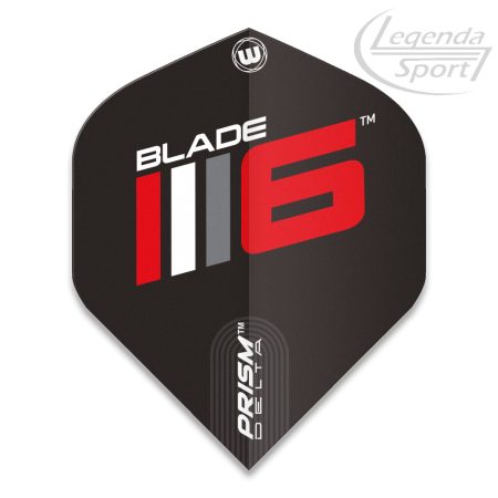 Dart toll Winmau Prism Delta standard fekete Blade6 logoval