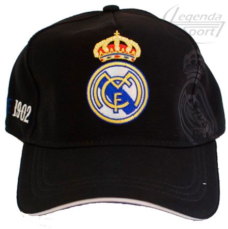 Real Madrid baseball sapka fekete RM logos