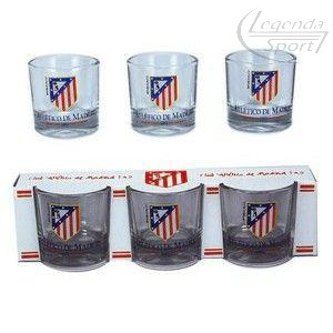 Atletico Madrid feles pohár 3 db-os készlet 