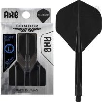  Darts toll és szár egyben Condor Axe fekete, standard toll és hosszú szár 