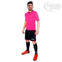   17+1 db-os mezgarnitúra Legea Cartagena pink-fekete S/12, M/5 + kapus