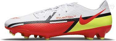 NIKE Phantom GT2 Academy fehér-piros-sárga stoplis cipő
