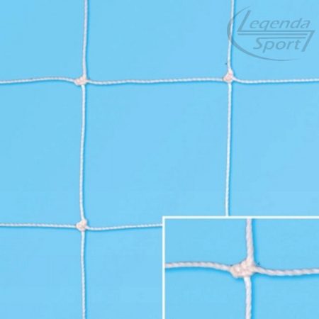Labdarúgó kapuháló 2x1 m, 10x10 cm osztással, 4 mm vastag
