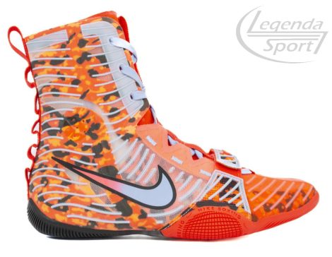 Nike HyperKO 3 SE bokszcipő karmazsinvörös-alu.fekete /narancs/